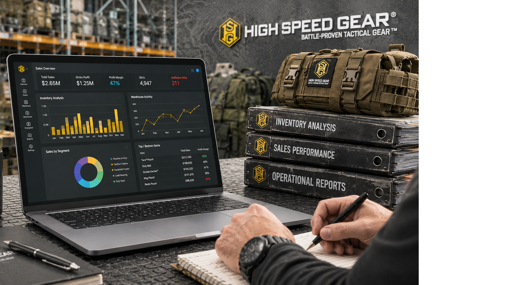 High Speed Gear Saves 6 Hours a Day and Eliminates 211 Inefficient SKUs with Business Central Insight featured image